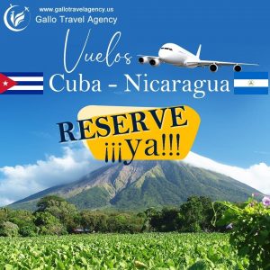vuelos a nicaragua desde cuba